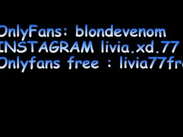 Blondevenom  live sex cam