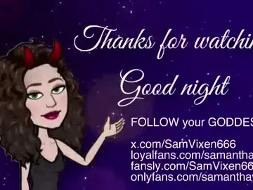 Samanthavixen  live sex cam