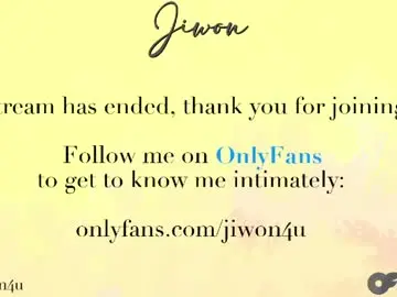 Jiwon4u  live sex cam