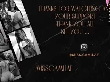 Misscamilaf  live sex cam