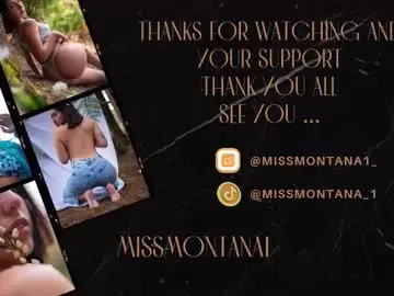 Missmontana1  live sex cam