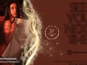 Missmontana1  live sex cam