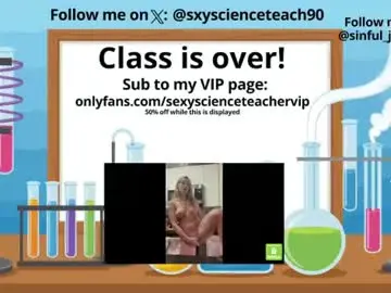 Sexyscienceteacher90  live sex cam