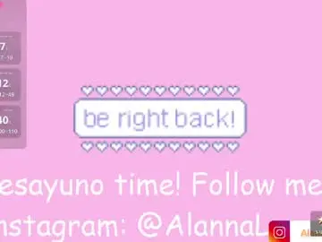 Alannalove__  live sex cam