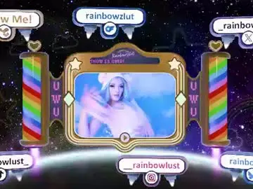 Rainbowslut  live sex cam