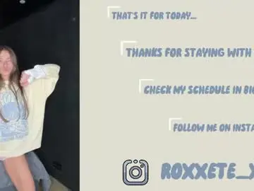 Roxxitt  live sex cam