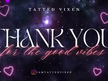 Tatted_vixen  live sex cam