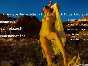 Xsunsub  live sex cam