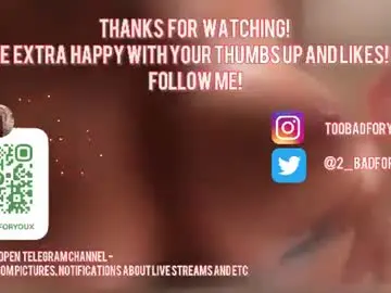 2badforyou  live sex cam