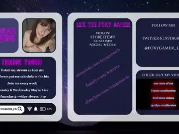 Foxy_gamer  live sex cam