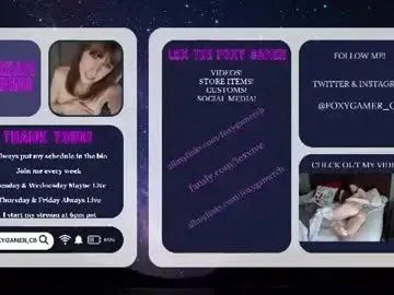 Foxy_gamer  live sex cam