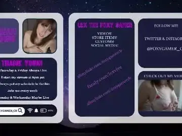 Foxy_gamer  live sex cam