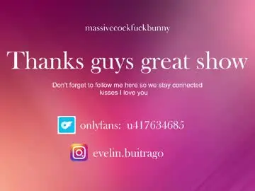 Massivecockfuckbunny  live sex cam