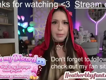 Heatherbby  live sex cam