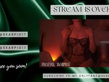 Skarpio17  live sex cam