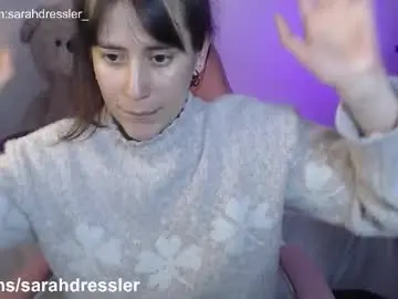 Sarahdressler  live sex cam