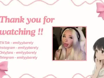 Emilyybarely  live sex cam