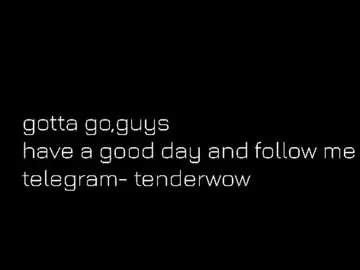 Tenderwow  live sex cam