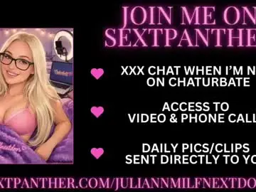Juliannmilfnextdoor  live sex cam