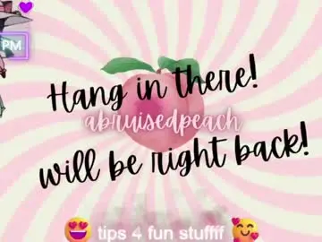 Abruisedpeach  live sex cam