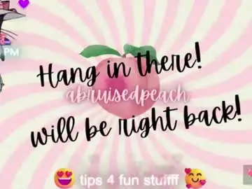 Abruisedpeach  live sex cam