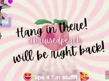Abruisedpeach  live sex cam