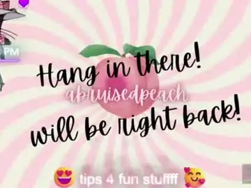 Abruisedpeach  live sex cam