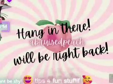 Abruisedpeach  live sex cam