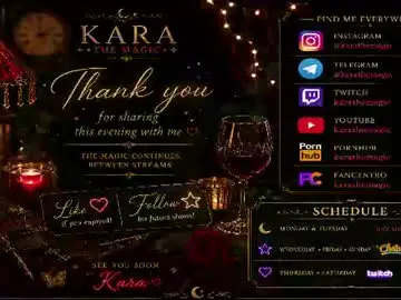 Karathemagic  live sex cam