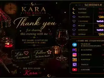 Karathemagic  live sex cam
