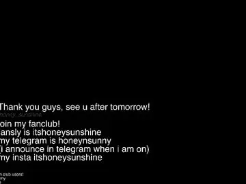 Honey_sunshine  live sex cam