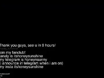 Honey_sunshine  live sex cam