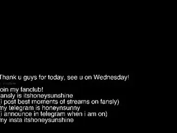 Honey_sunshine  live sex cam