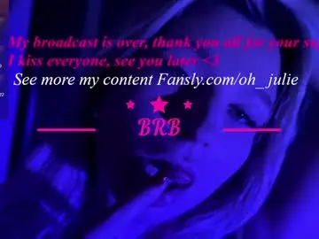 Oh_julie  live sex cam