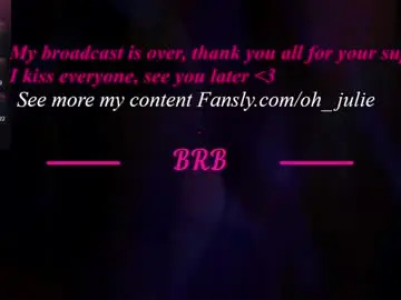 Oh_julie  live sex cam