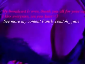 Oh_julie  live sex cam