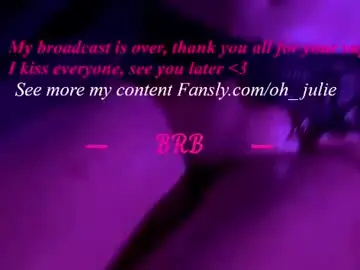 Oh_julie  live sex cam