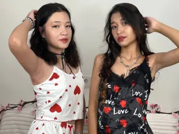 EvitaAndLeanora  live sex cam