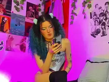Bluedarkelf888  live sex cam