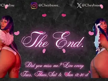 Cheybaaee  live sex cam